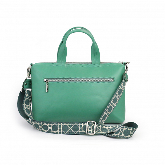 Сумка мятная с сайгаком